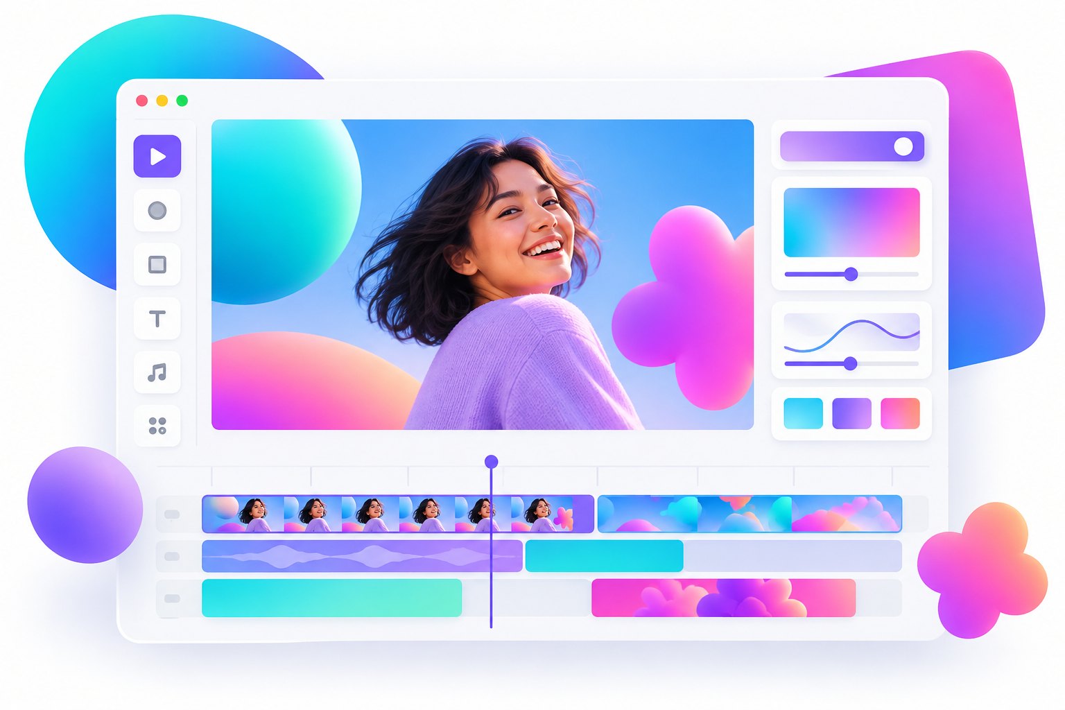 Generating an AI video with Magic Video
